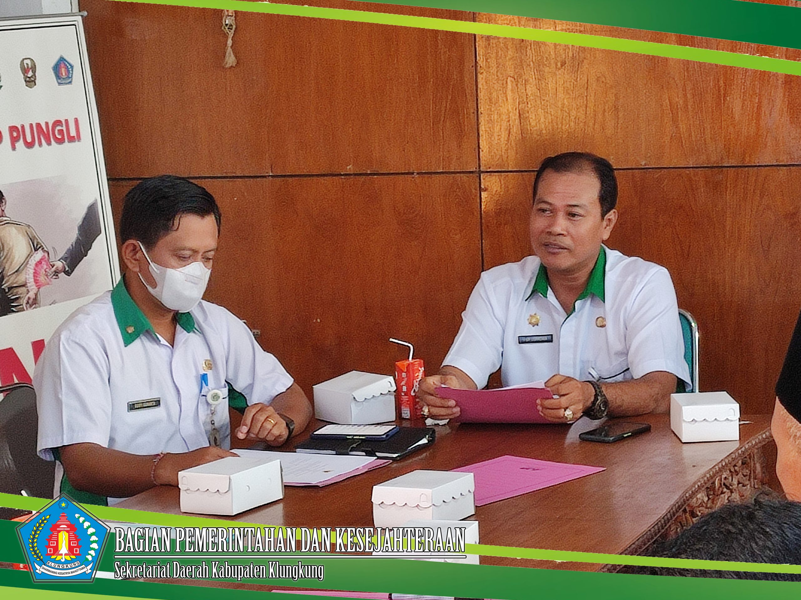 Rapat Pembahasan Nota Kesepakatan antara Kementerian Agama Kabupaten Klungkung dan Pemerintah Kabupaten Klungkung