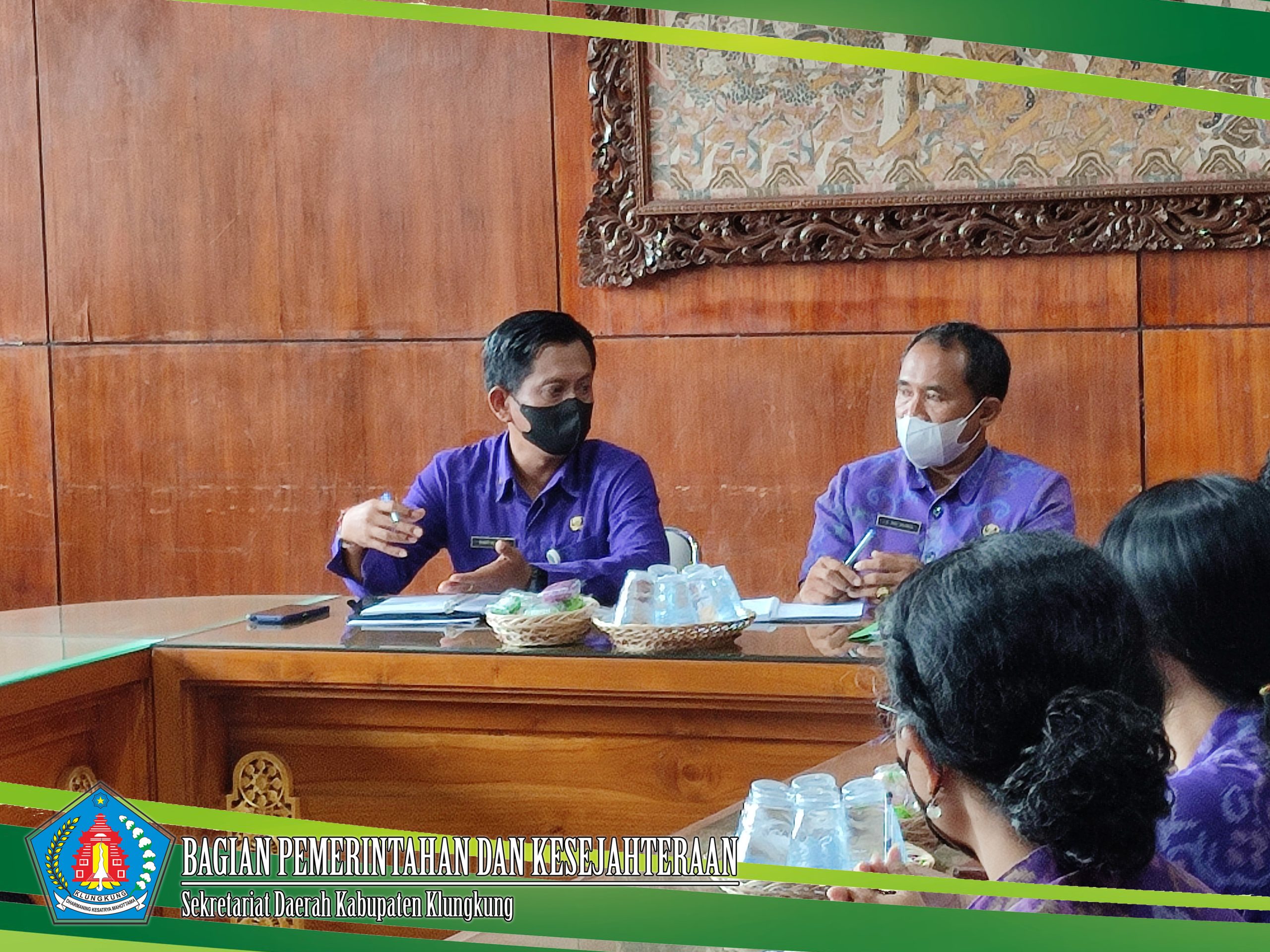 Rapat Persiapan Monitoring dan Evaluasi Penyelenggaraan Pemerintahan, Kelurahan dan/ atau Desa Tahun 2022