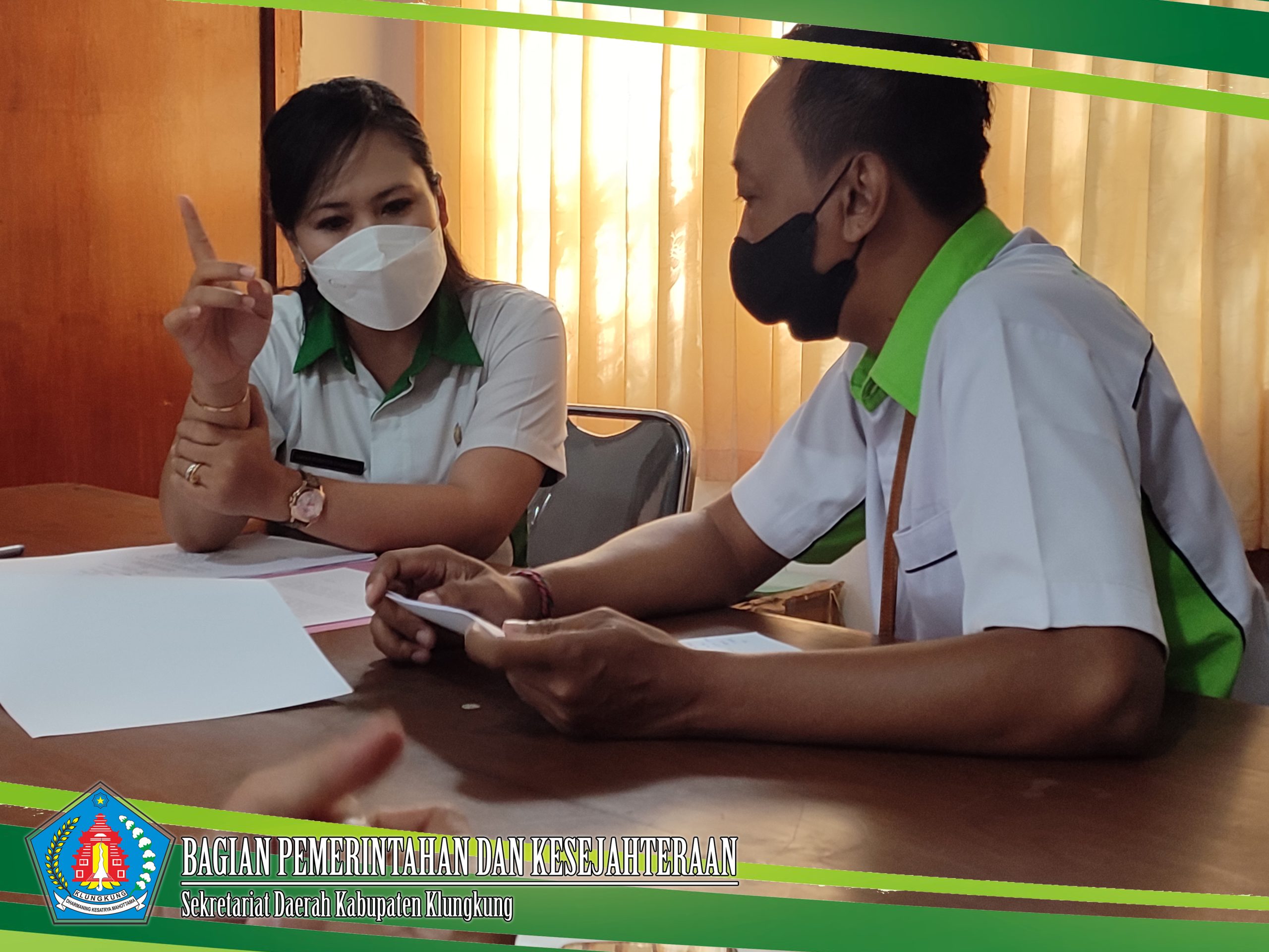Kunjungan Dinas Kesehatan Kabupaten Klungkung terkait Draft Perjanjian Kerja Sama