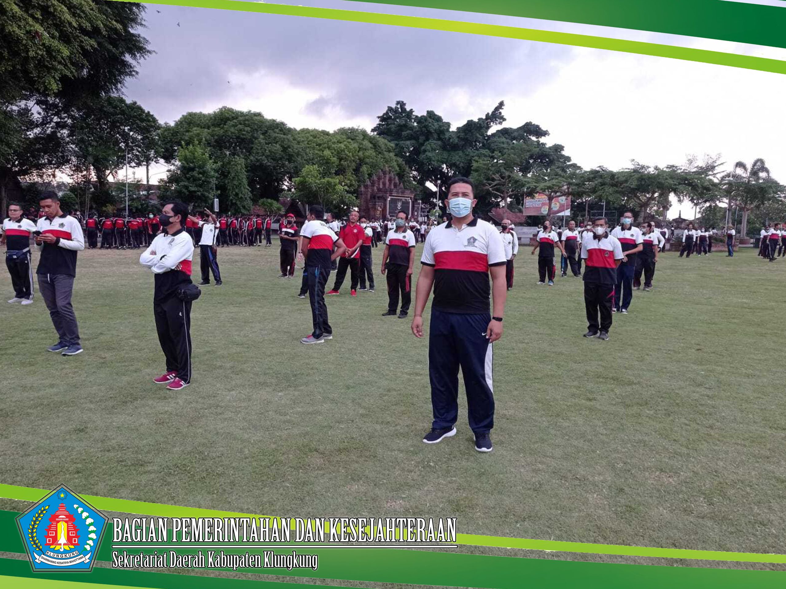Senam Sehat Menutup Bulan Juli