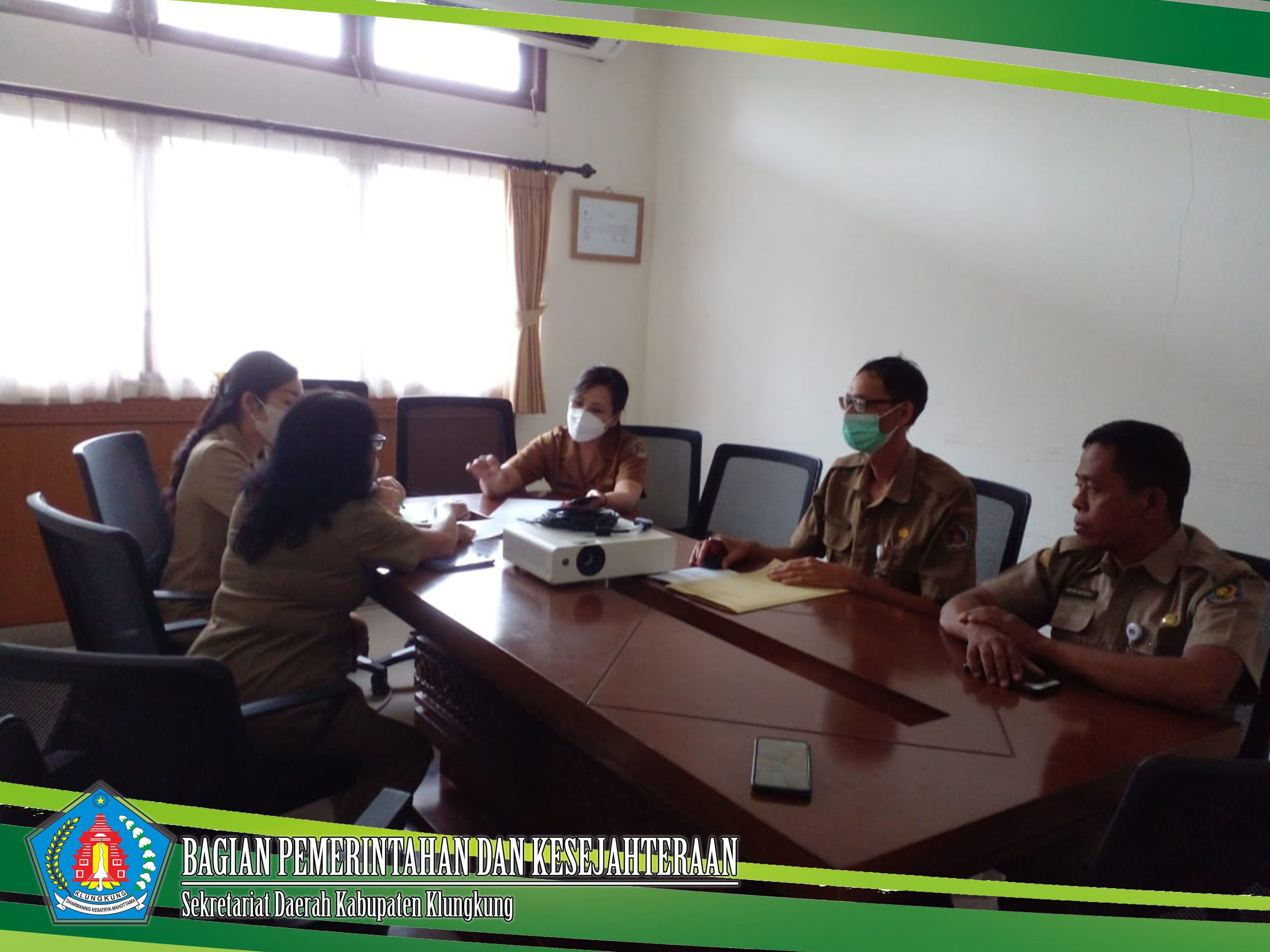 Koordinasi dan Pengiriman Berita Acara Evaluasi LPPD di Inspektorat Provinsi Bali