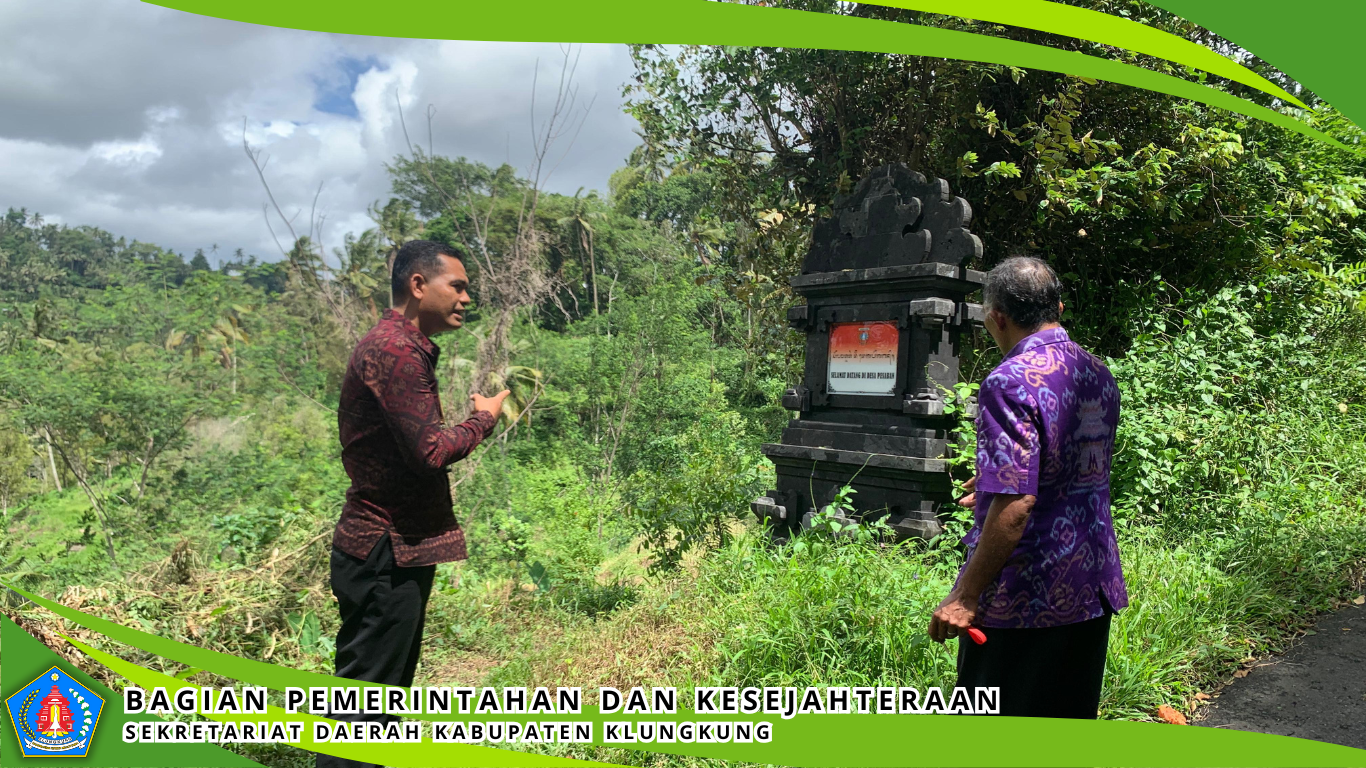 Pendataan Tapal Batas Antara Kabupaten Klungkung dengan Kabupaten Karangasem
